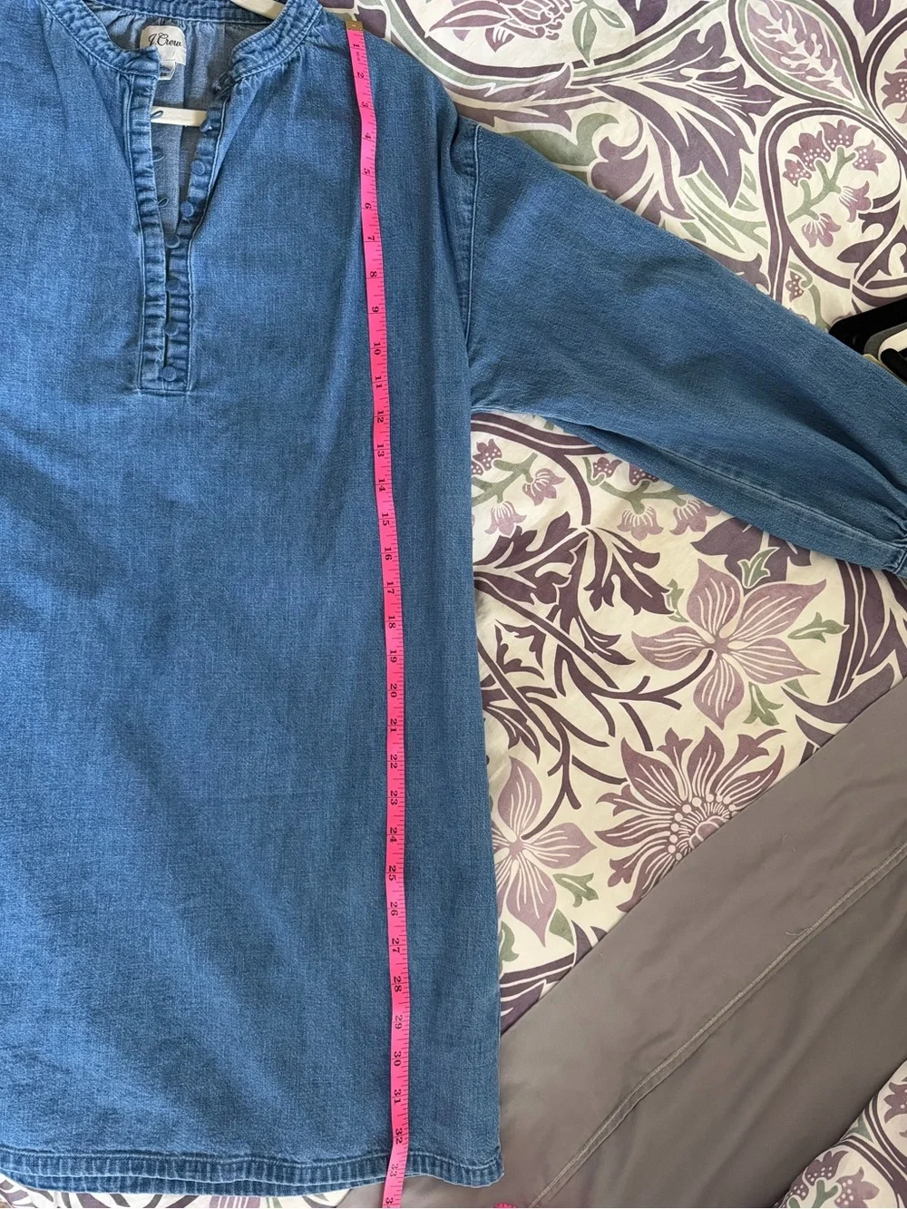 J. Crew lightweight chambray